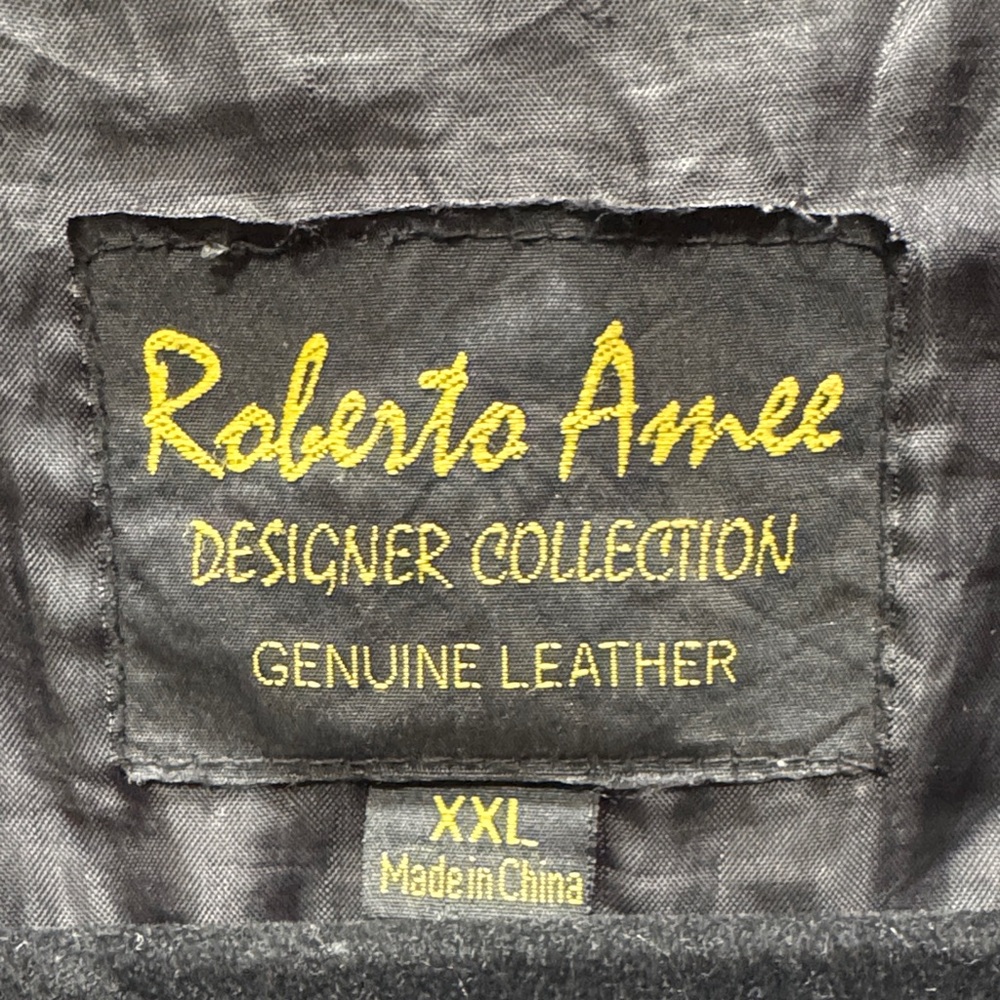 Rio Las Vegas Patchwork Leather Jacket - image 2